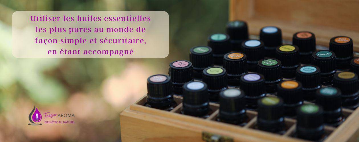 Huiles essentielels tresoraroma doterra tresor aroma accompagnement